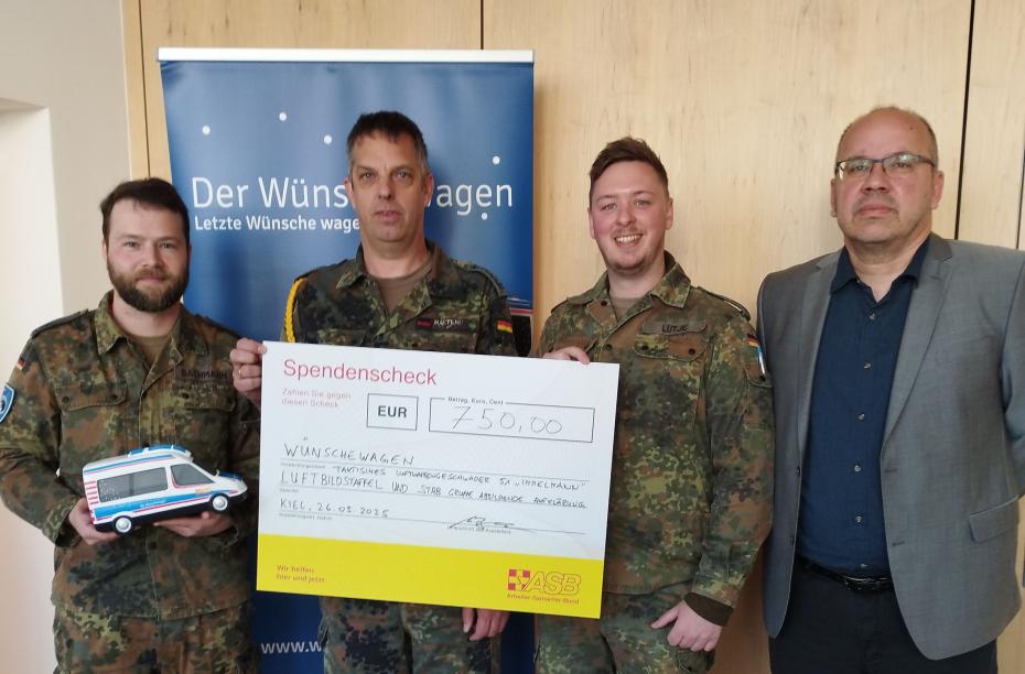 Spendenübergabe